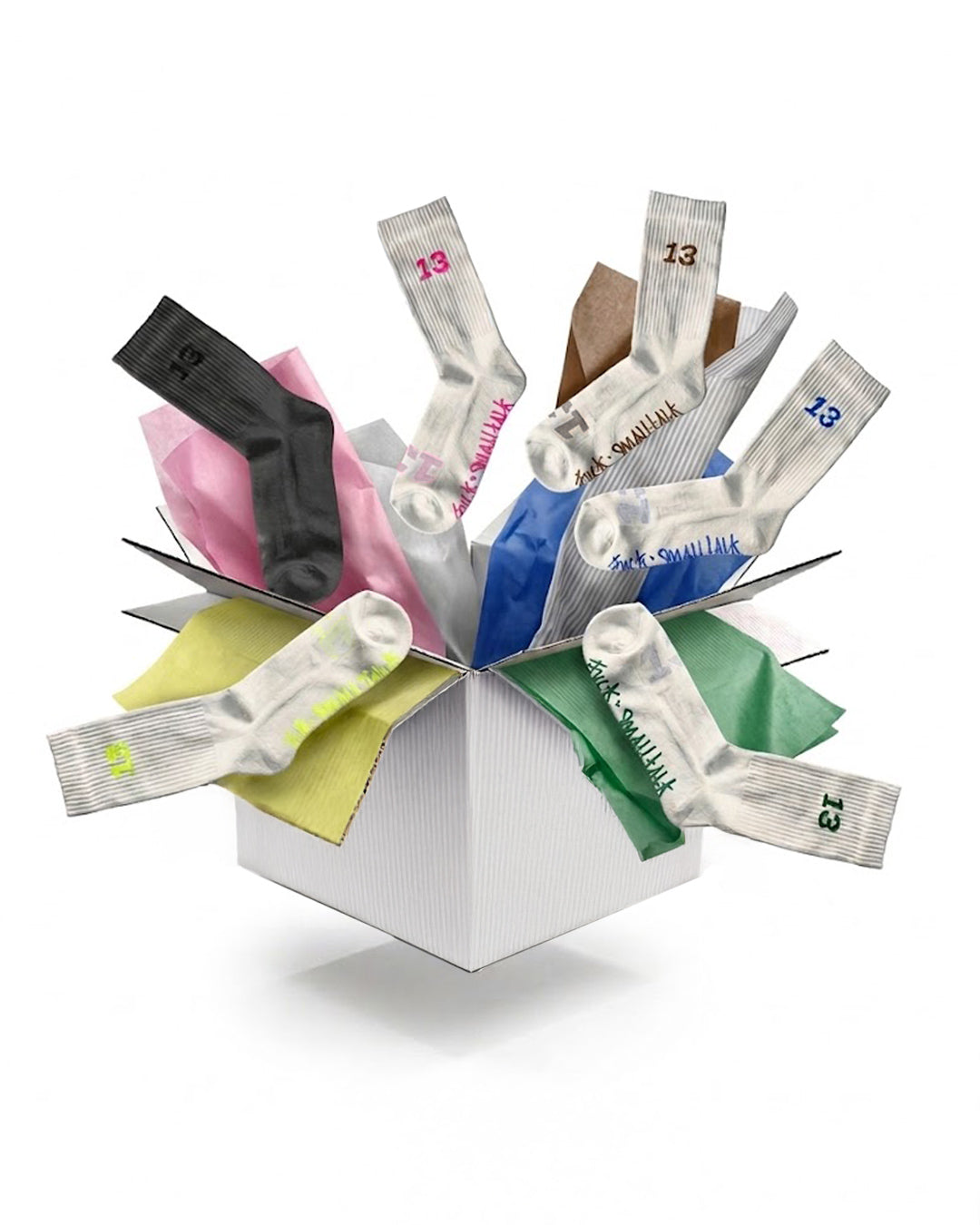 SILVER Socks 6-Mix-Bundle