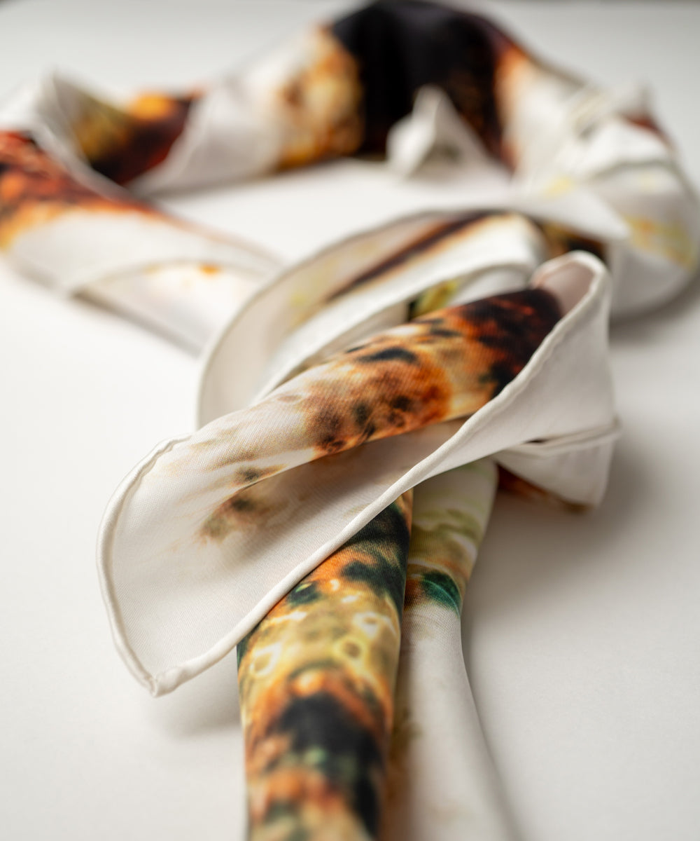 100% Silk Foulard