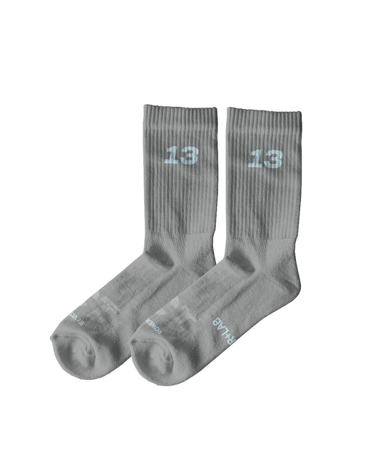 SILVER Skyline Socks