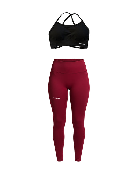 F>S Red Leggins Set