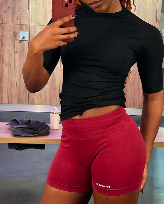 F>S Black Shorts Set